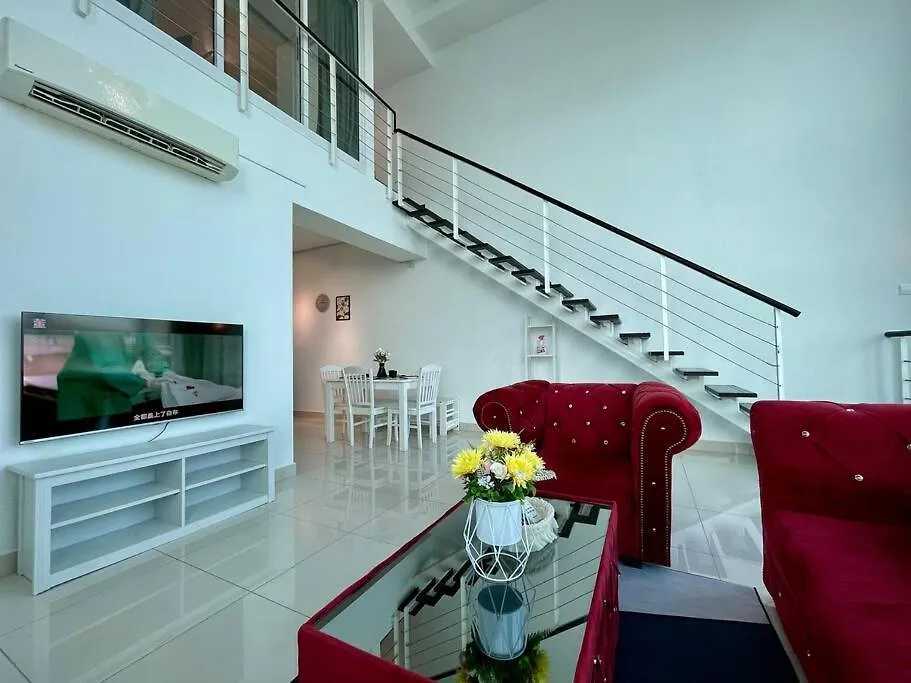 Duplex Maritime Suites Georgetown Jelutong Sea City View Malaysia