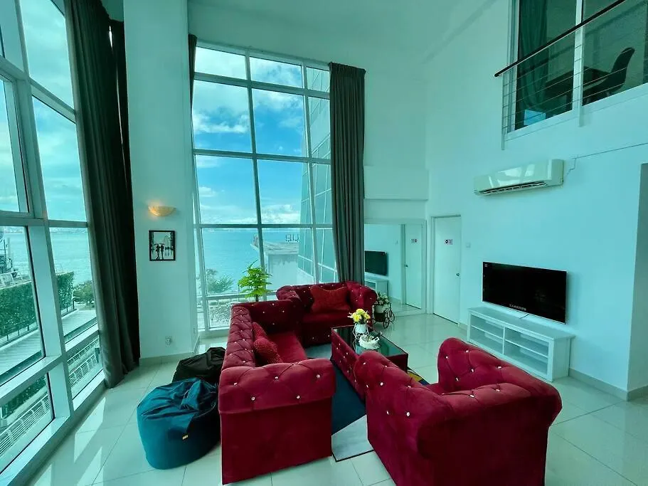Duplex Maritime Suites Georgetown Jelutong Sea City View 0*,