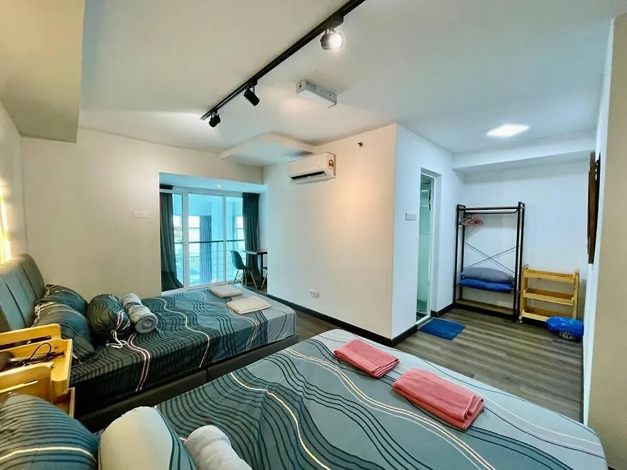 Duplex Maritime Suites Georgetown Jelutong Sea City View Malaysia