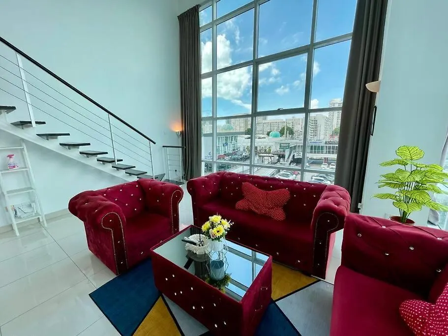 Duplex Maritime Suites Georgetown Jelutong Sea City View Malaysia