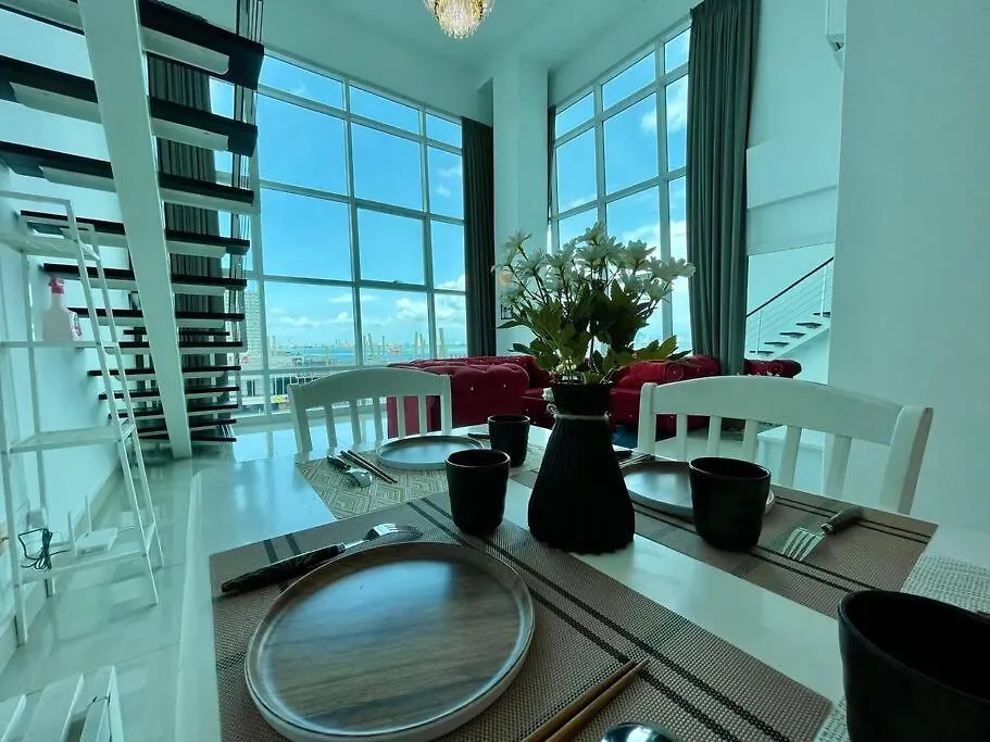 Duplex Maritime Suites Georgetown Jelutong Sea City View